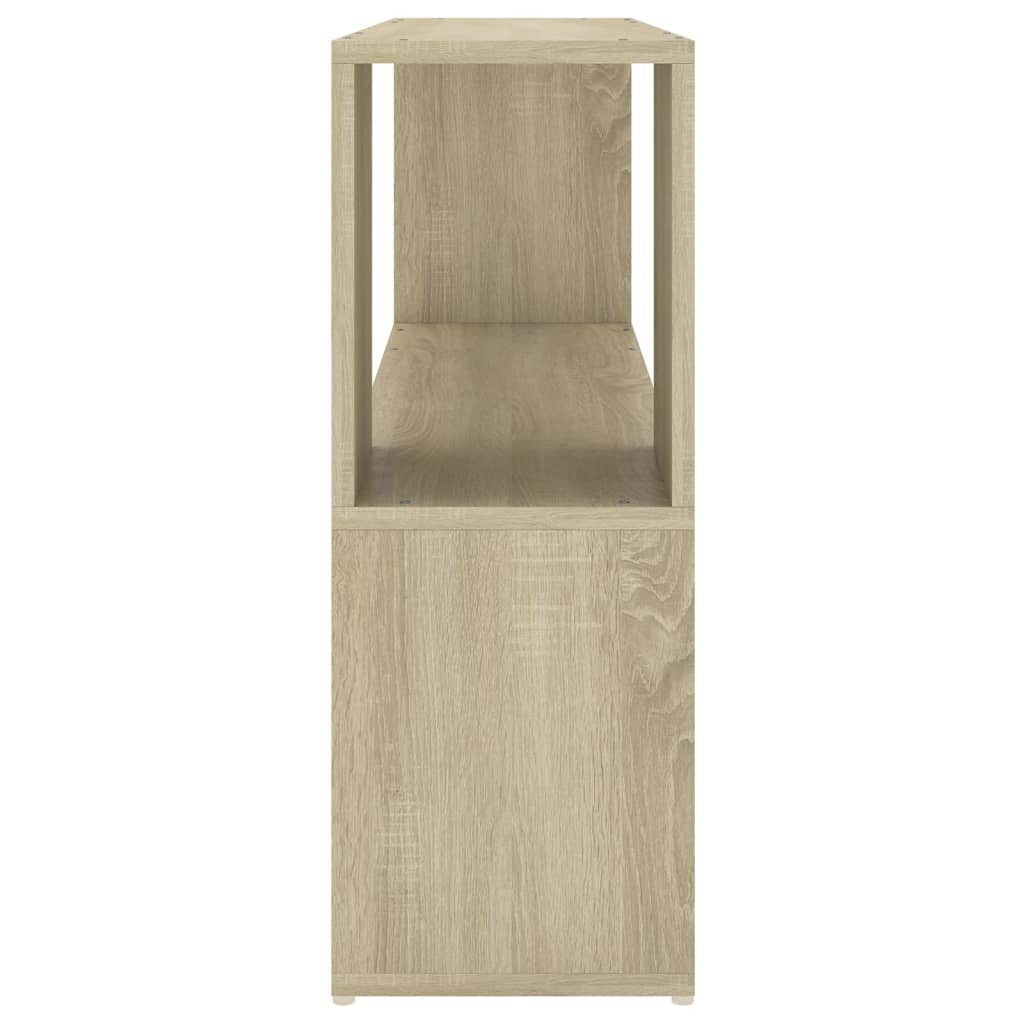 vidaXL Βιβλιοθήκη Sonoma Δρυς 100 x 24 x 63 εκ. από Επεξεργασμένο Ξύλο