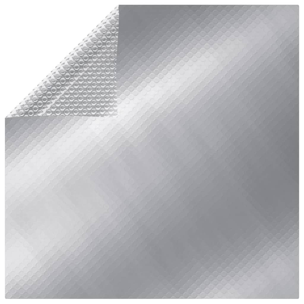 vidaXL Κάλυμμα Πισίνας Ασημί 732 x 366 εκ. από Πολυαιθυλένιο