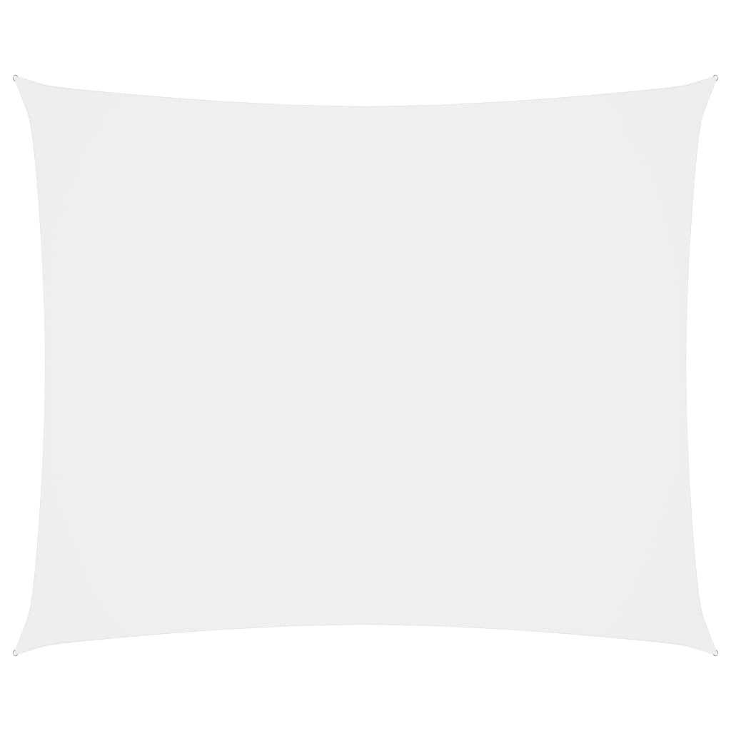 vidaXL Πανί Σκίασης Ορθογώνιο Λευκό 4 x 6 μ. από Ύφασμα Oxford