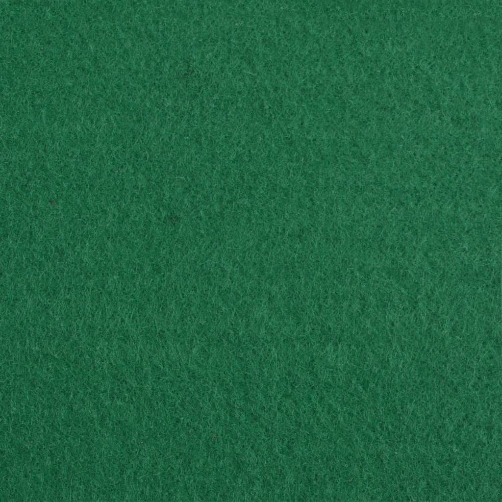 vidaXL Μοκέτα Επαγγελματική Απλή Πράσινη 1 x 12 μ.