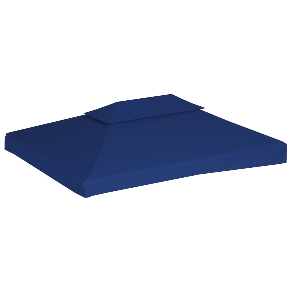 vidaXL Κάλυμμα για Κιόσκι 2 Επιπέδων Μπλε 4 x 3 μ. 310 γρ./μ²