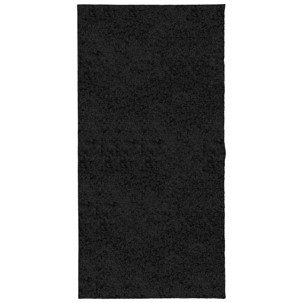vidaXL Χαλί Shaggy PAMPLONA με Ψηλό Πέλος Μοντέρνο Μαύρο 100x200 εκ.