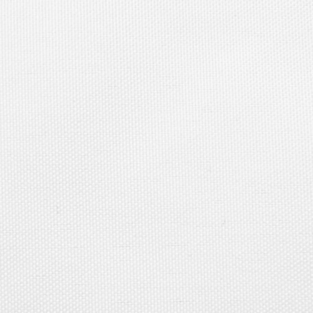 vidaXL Πανί Σκίασης Τετράγωνο Λευκό 3 x 3 μ. από Ύφασμα Oxford