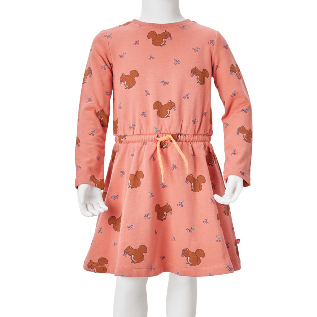 Φόρεμα Παιδικό Παλαιωμένο Ροζ 92