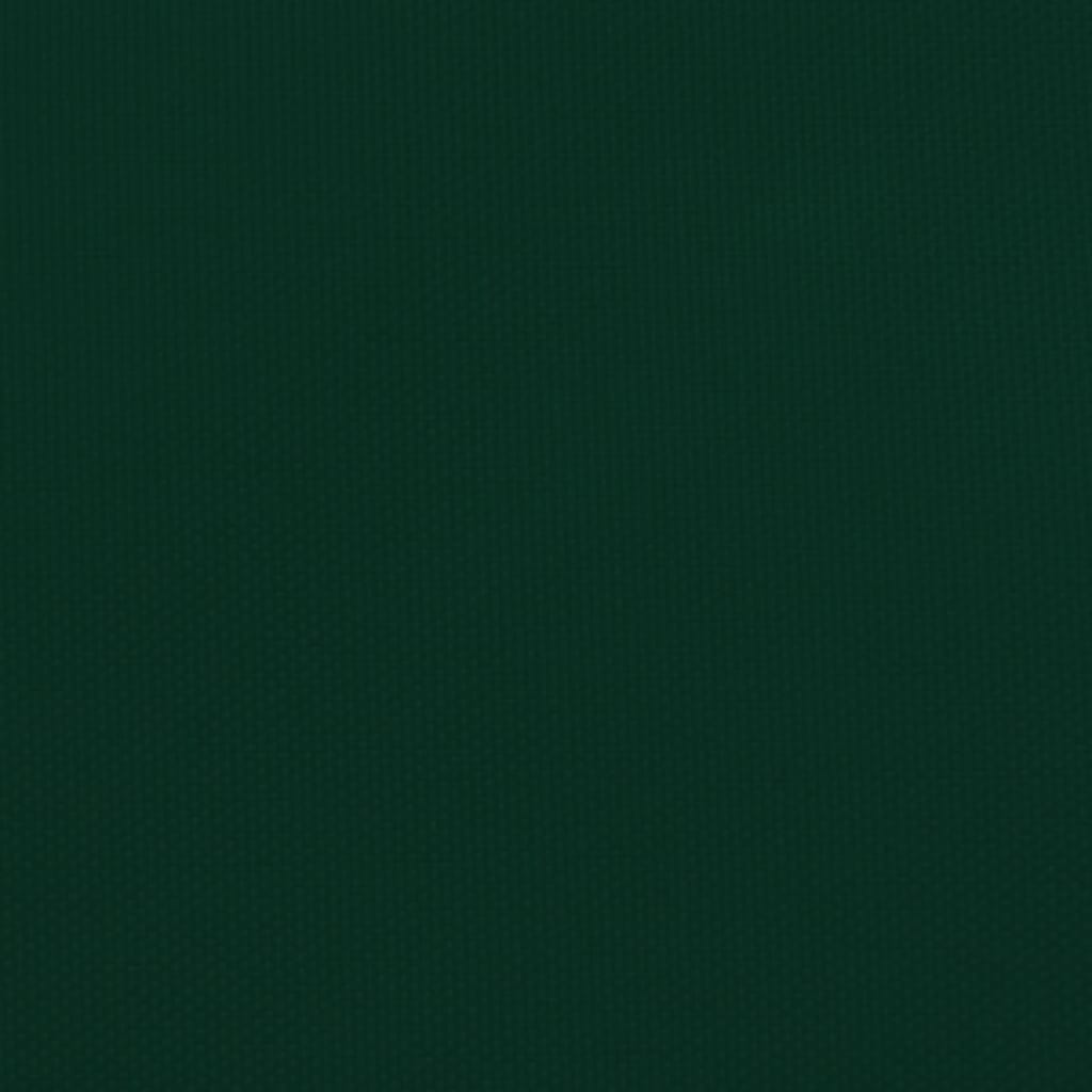 vidaXL Πανί Σκίασης Τετράγωνο Σκούρο Πράσινο 6 x 6 μ από Ύφασμα Oxford