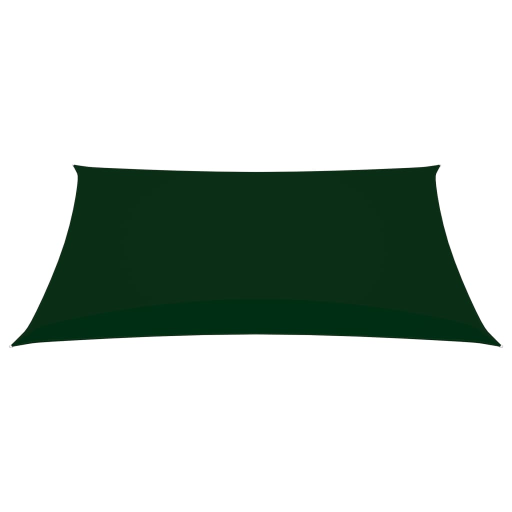 vidaXL Πανί Σκίασης Ορθογώνιο Σκούρο Πράσινο 2x4,5 μ από Ύφασμα Oxford
