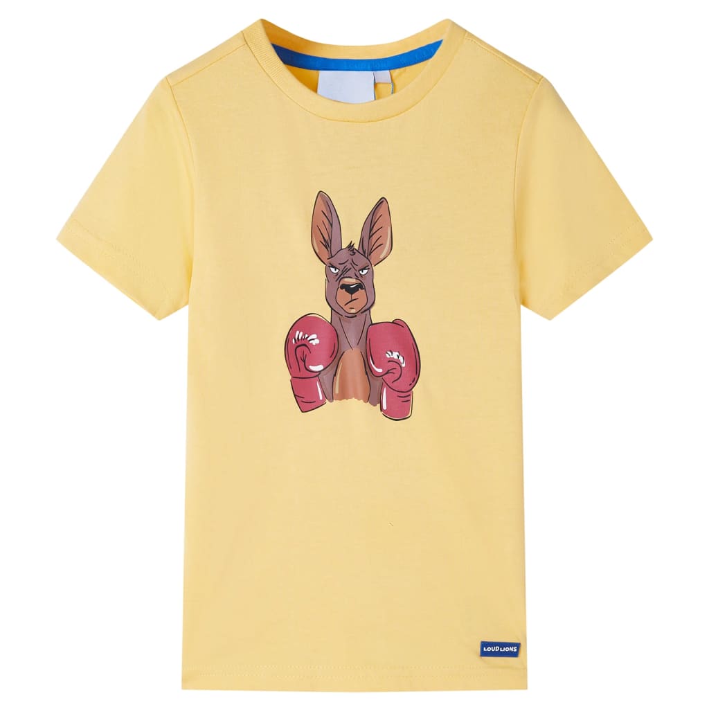 Μπλουζάκι Παιδικό Κοντομάνικο Κίτρινο 92