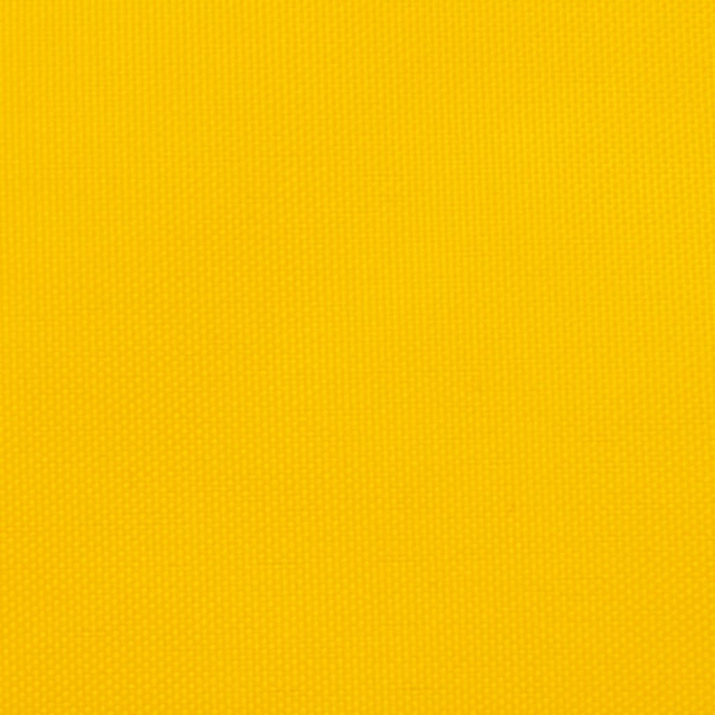 vidaXL Πανί Σκίασης Τρίγωνο Κίτρινο 2/4 x 3 μ. από Ύφασμα Oxford