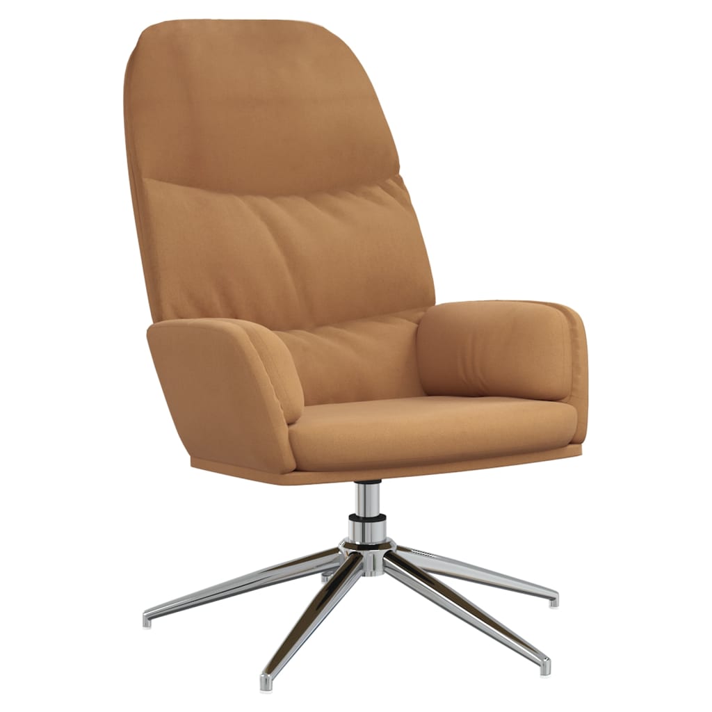 vidaXL Πολυθρόνα Relax Taupe από Συνθετικό Καστόρι