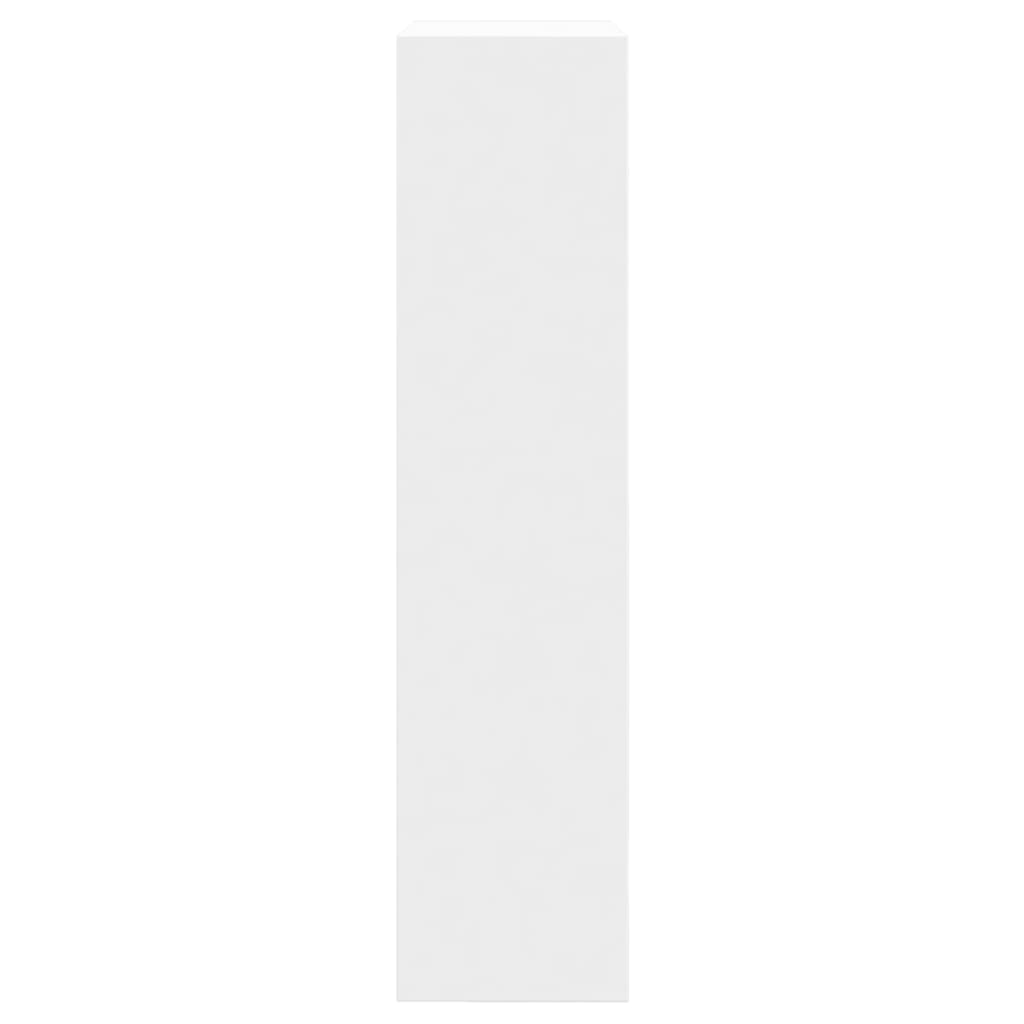 vidaXL Παπουτσοθήκη Λευκή 60x21x87,5 εκ. από Επεξεργασμένο Ξύλο