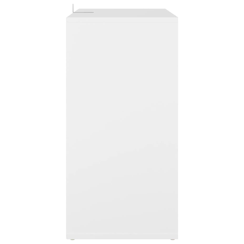 vidaXL Παπουτσοθήκη Λευκή 60 x 35 x 70 εκ. από Μοριοσανίδα