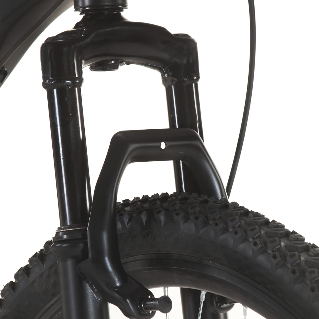 vidaXL Ποδήλατο Mountain 27,5'' Μαύρο με 21 Ταχύτητες 50 εκ.