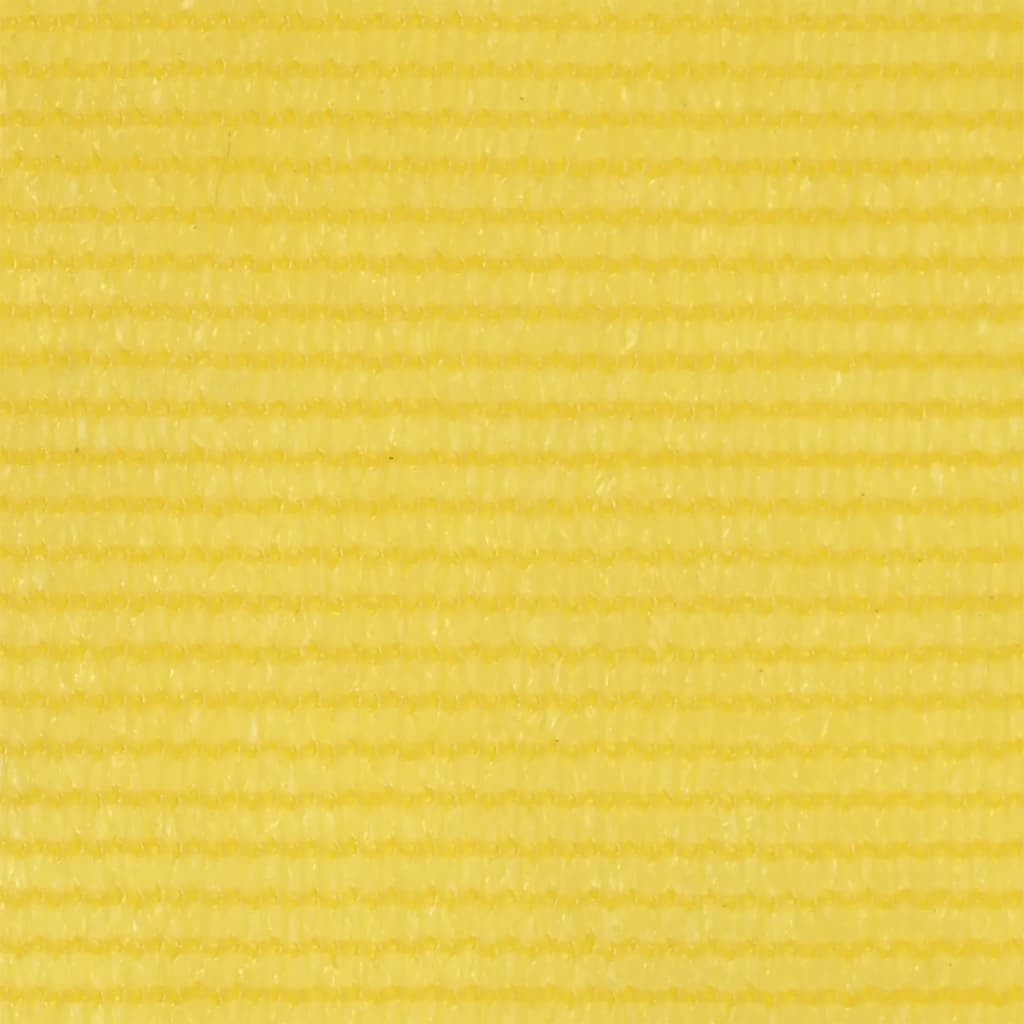 vidaXL Διαχωριστικό Βεράντας Κίτρινο 120 x 300 εκ. από HDPE