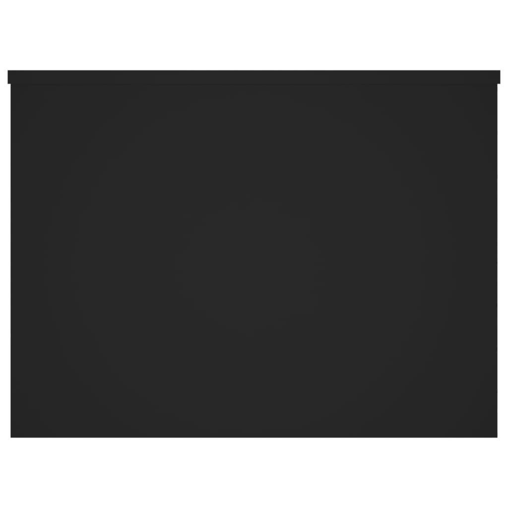 vidaXL Τραπεζάκι Σαλονιού Μαύρο 80x55,5x41,5 εκ. Επεξεργ. Ξύλο