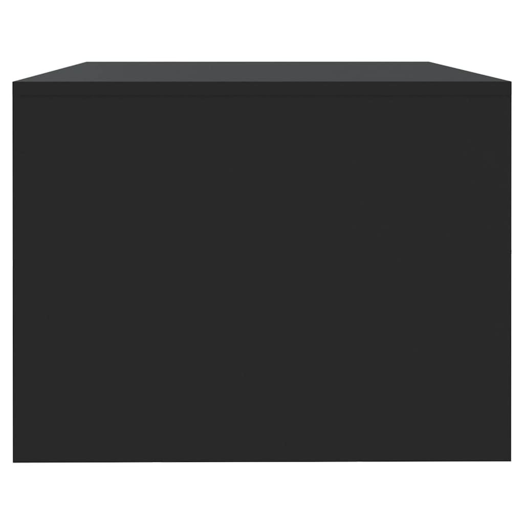 vidaXL Τραπεζάκι Σαλονιού Μαύρο 102x55x42 εκ. από Επεξεργασμένο Ξύλο