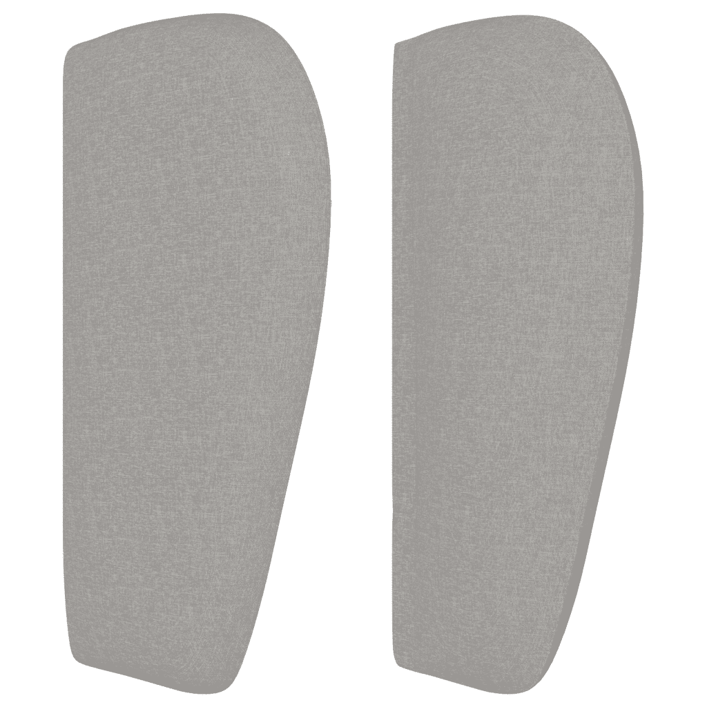 vidaXL Κρεβάτι Boxspring με Στρώμα Ανοιχτό Γκρι 140x200 εκ. Υφασμάτινο