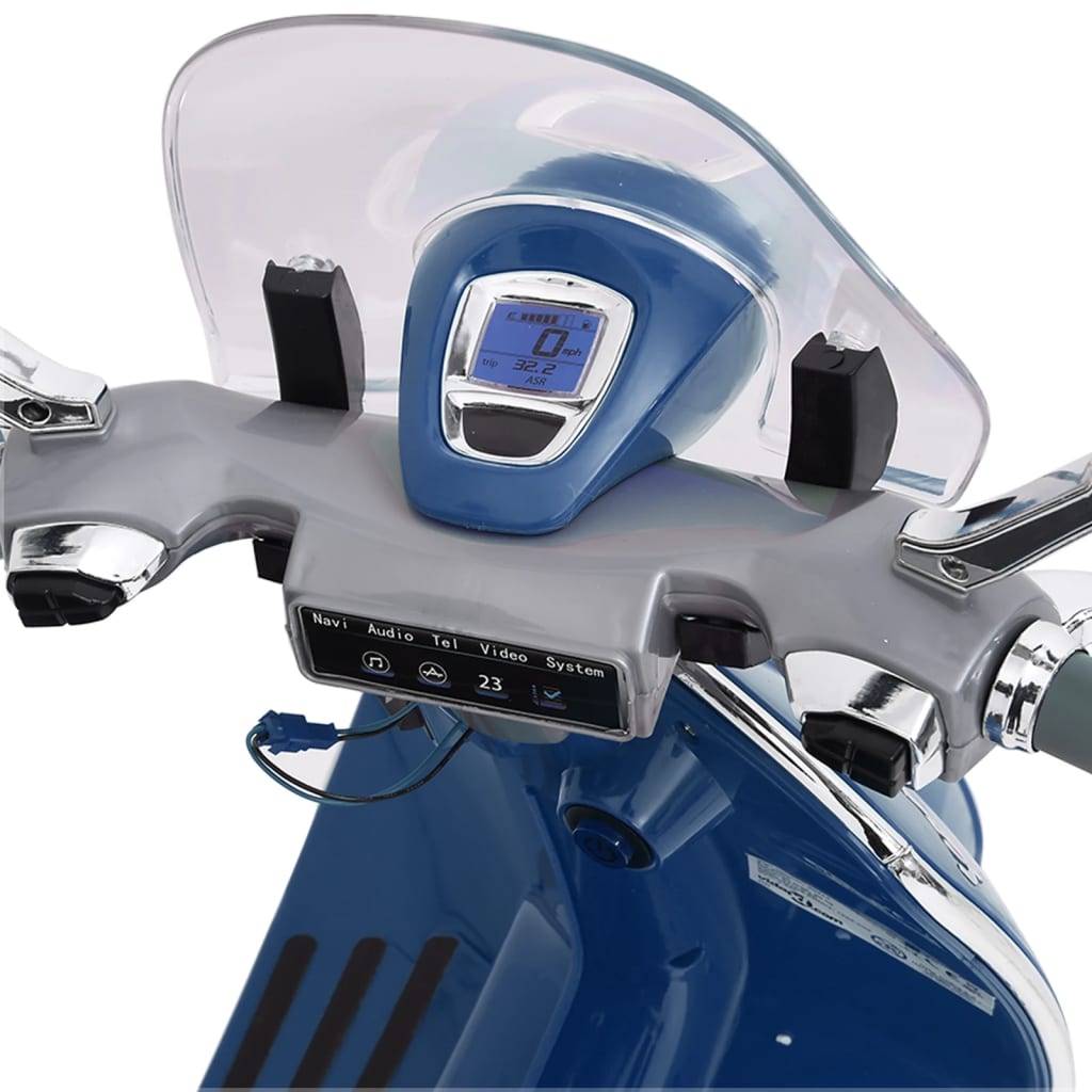 vidaXL Παιχνίδι Ηλεκτρικό Μοτοσικλέτα Vespa GTS300 Μπλε