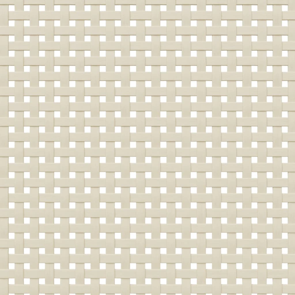 vidaXL Παπουτσοθήκη SENJA Λευκή / Ρατάν 59,5 x 35 x 107 εκ. Μασίφ Ξύλο