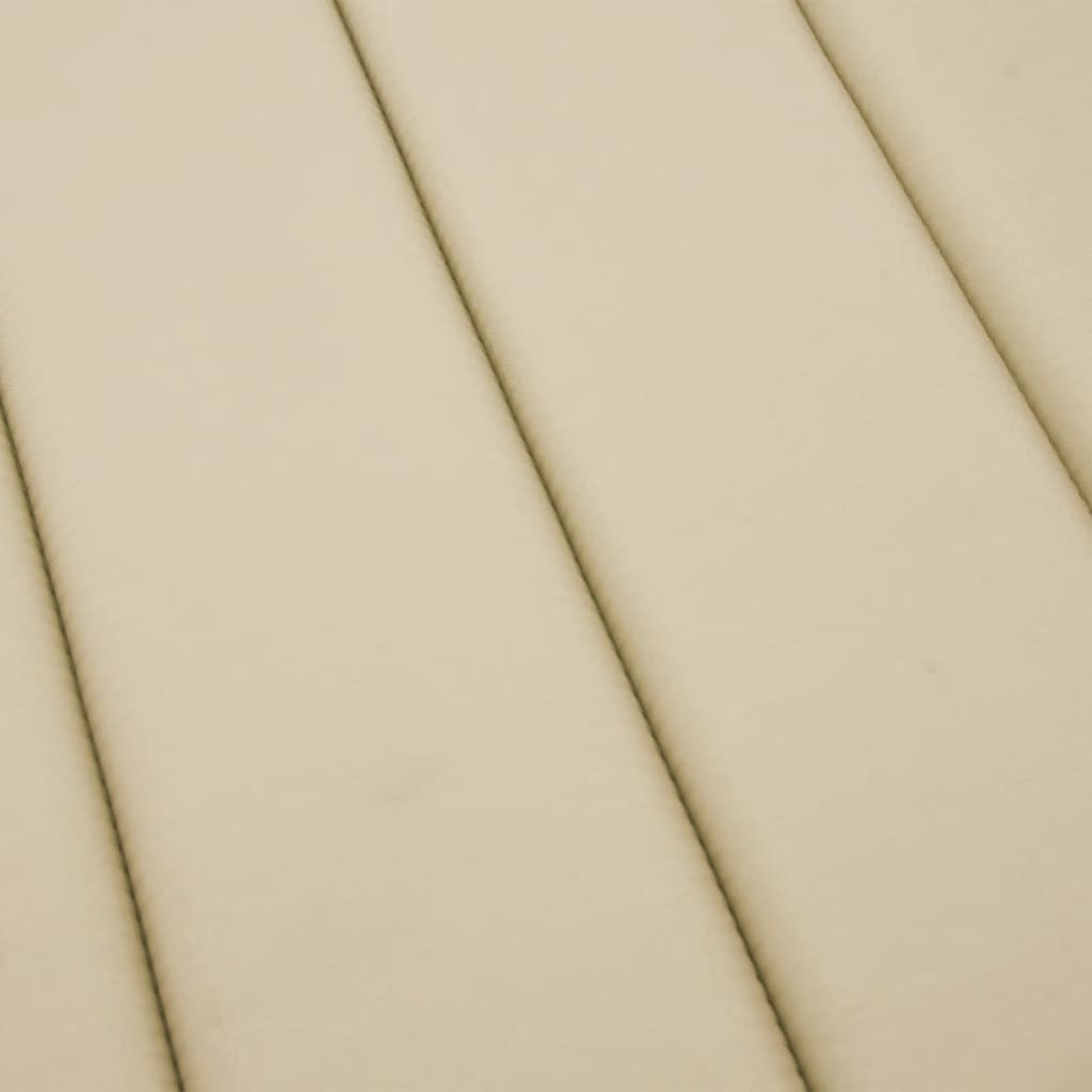 vidaXL Μαξιλάρι Ξαπλώστρας Μπεζ 200 x 60 x 3 εκ. από Ύφασμα Oxford