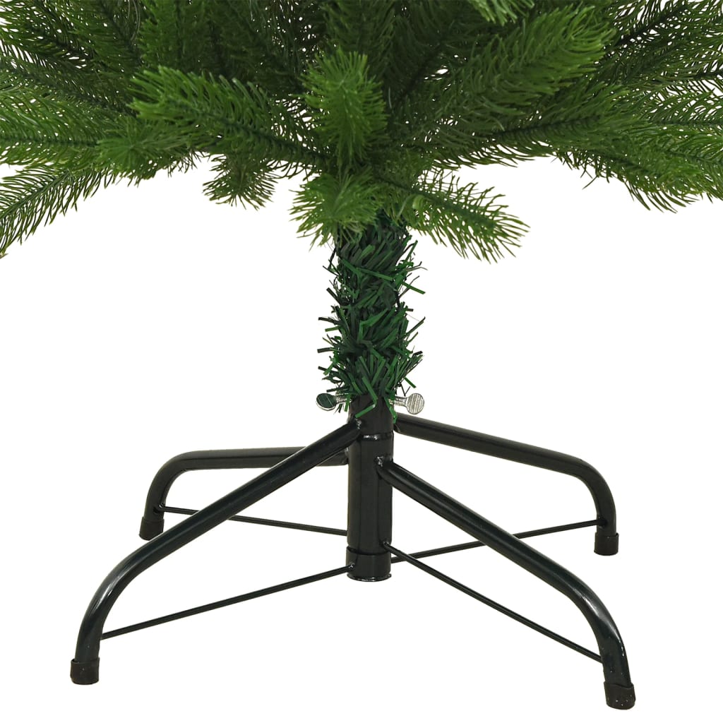 vidaXL Χριστουγεννιάτικο Δέντρο Τεχνητό Slim Με Βάση 240 εκ. Πολυαιθ.