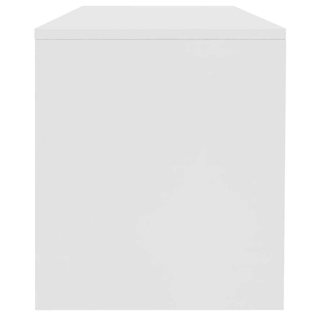 vidaXL Τραπεζάκι Σαλονιού Λευκό 100 x 40 x 40 εκ. από Μοριοσανίδα