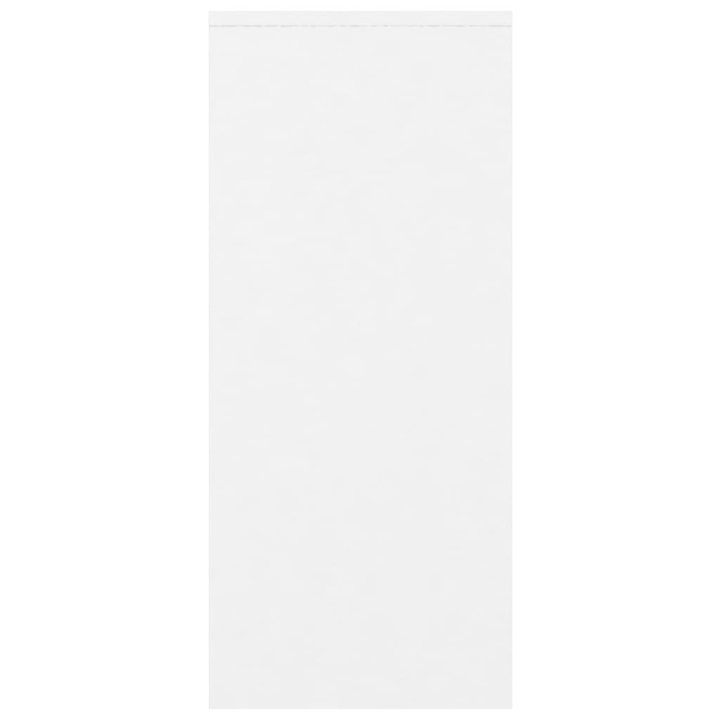 vidaXL Μπουφές Λευκός 102 x 33 x 75 εκ. από Μοριοσανίδα