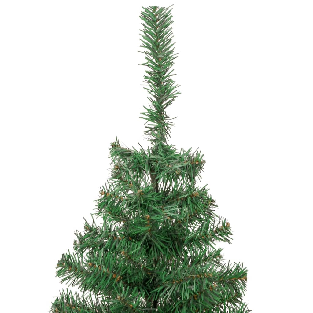 vidaXL Χριστουγεννιάτικο Δέντρο Τεχνητό Ατσάλινη Βάση 910 Κλαδιά 210εκ