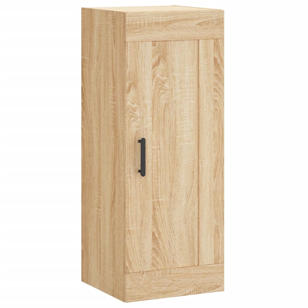 vidaXL Ντουλάπι Τοίχου Sonoma Δρυς 34,5 x 34 x 90 εκ. Επεξεργ. Ξύλο