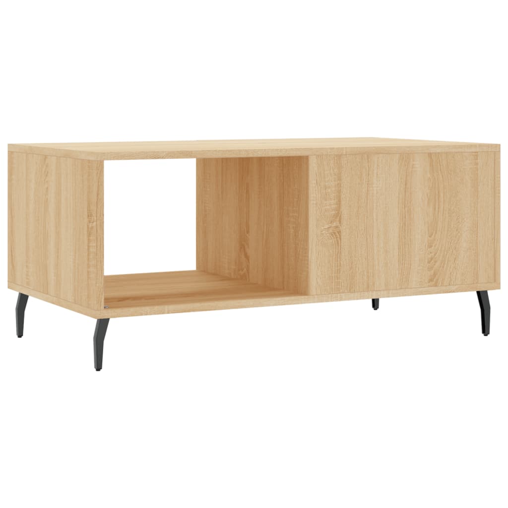 vidaXL Τραπεζάκι Σαλονιού Sonoma Δρυς 90x50x40 εκ. Επεξεργασμένο Ξύλο