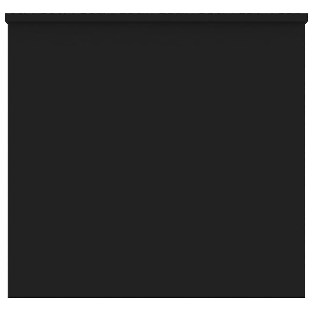 vidaXL Τραπεζάκι Σαλονιού Μαύρο 102x55,5x52,5 εκ. Επεξεργασμένο Ξύλο
