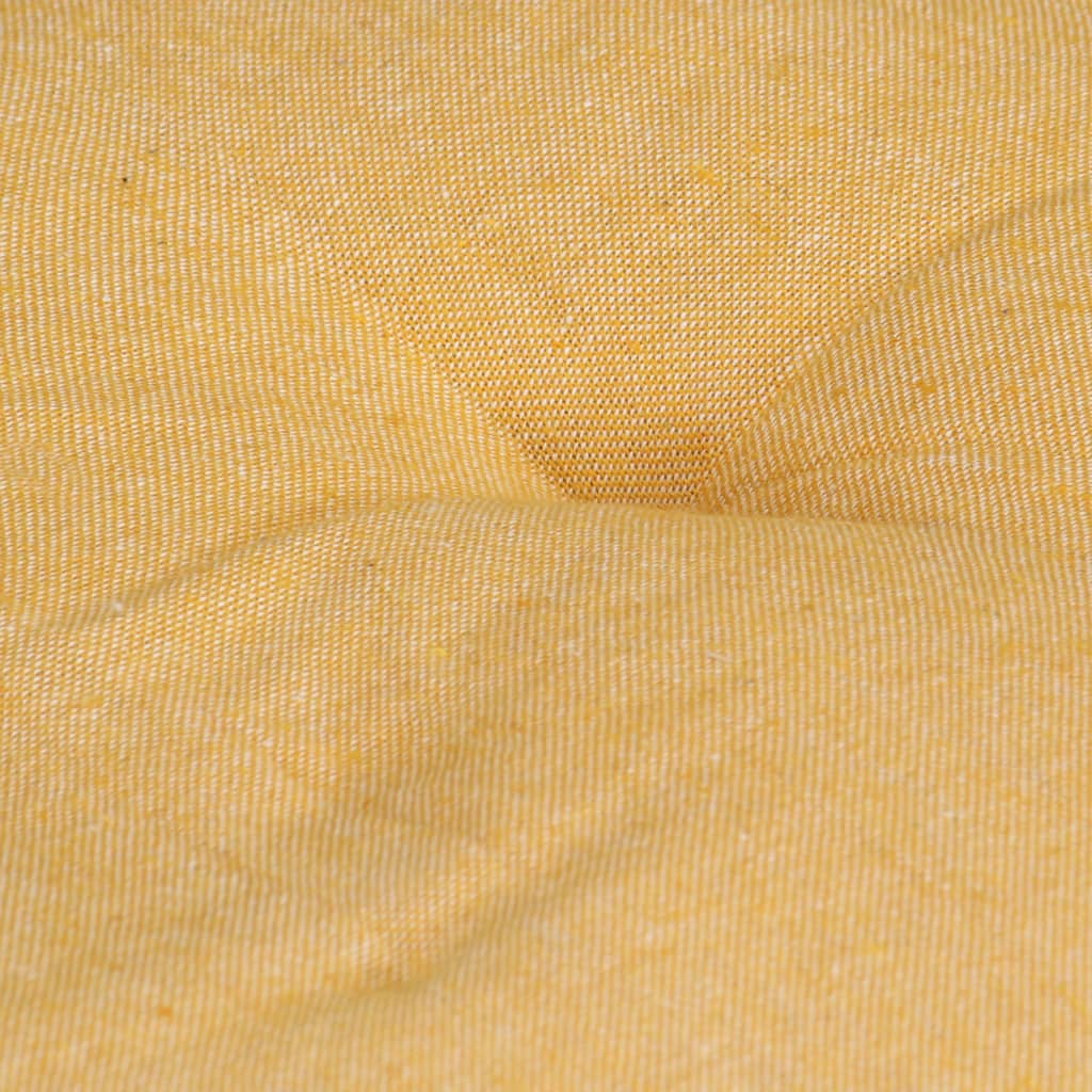 vidaXL Μαξιλάρι Καναπέ Παλέτας Κίτρινο 73 x 40 x 7 εκ.