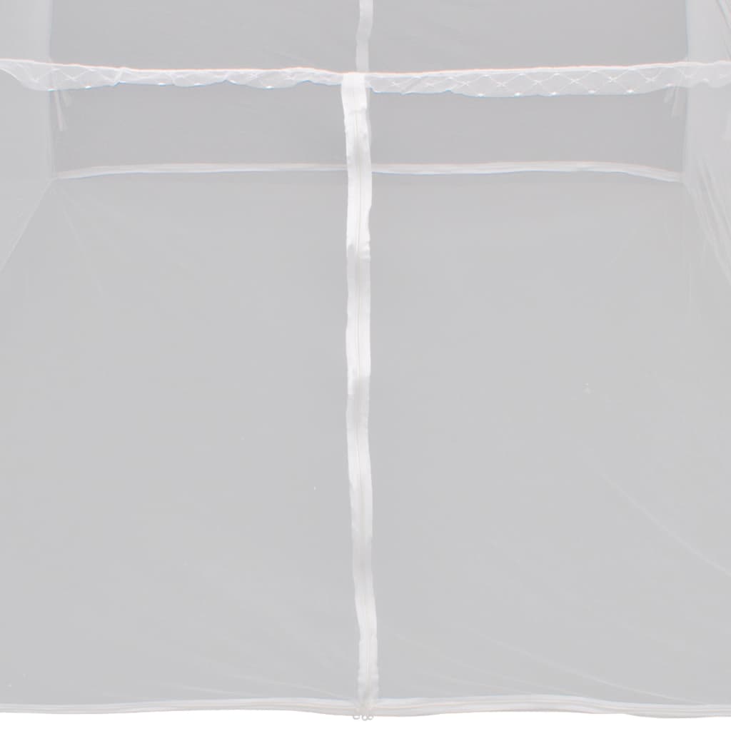 vidaXL Σκηνή Κάμπινγκ Λευκή 200 x 120 x 130 εκ. από Fiberglass