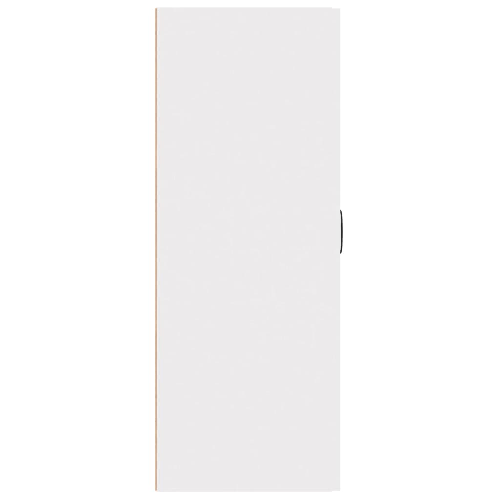 vidaXL Ντουλάπι Κρεμαστό Λευκό 69,5x34x90 εκ. από Επεξεργασμένο Ξύλο