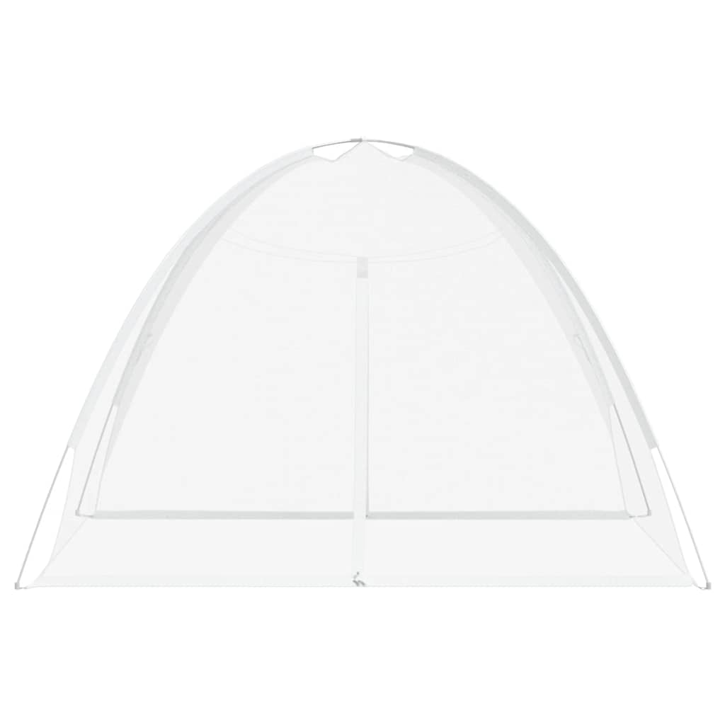 vidaXL Κουνουπιέρα Mongolia με Πόρτες 200 Δίχτυ Λευκό 200x180x135 εκ.