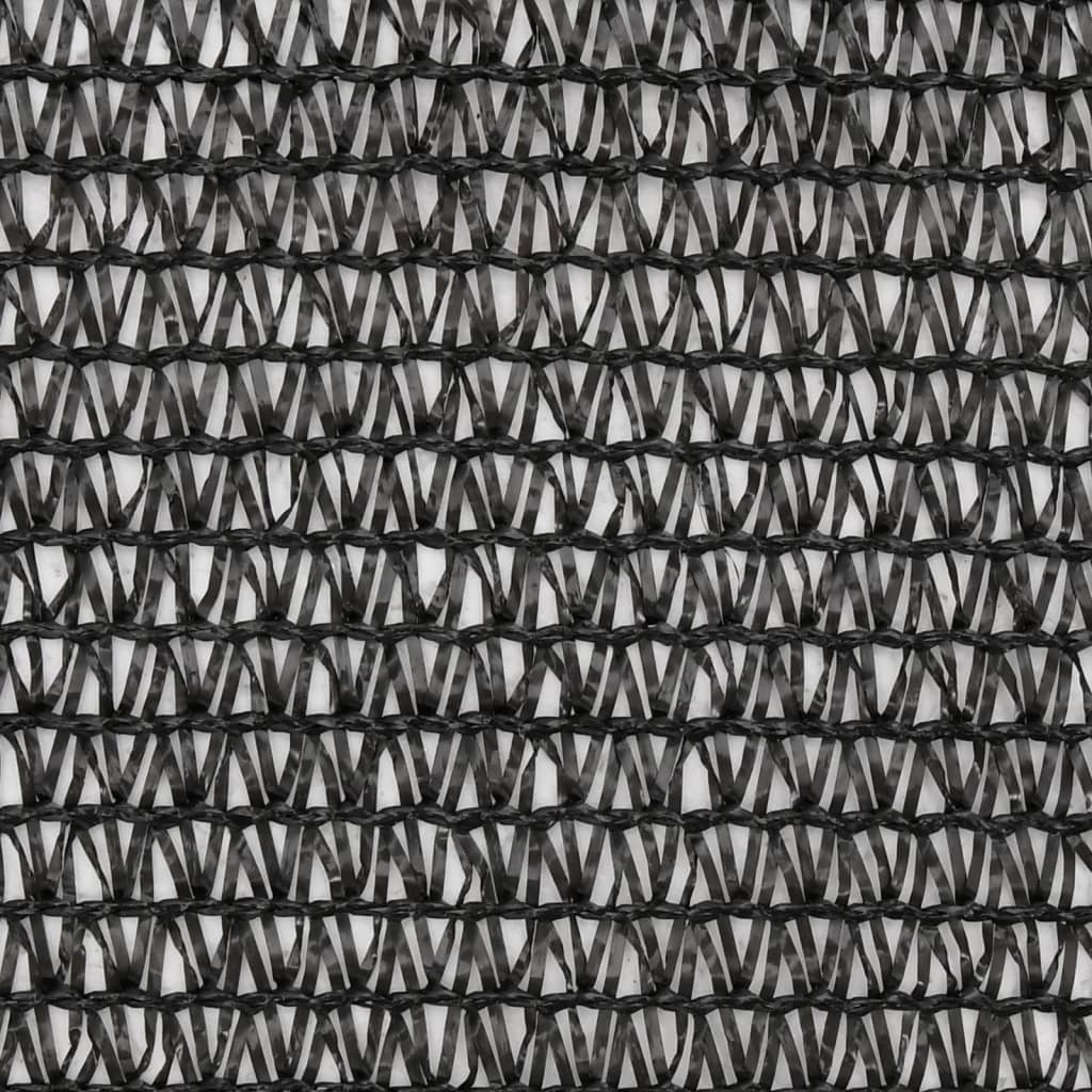 vidaXL Δίχτυ Σκίασης Μαύρο 2 x 25 μ. από HDPE