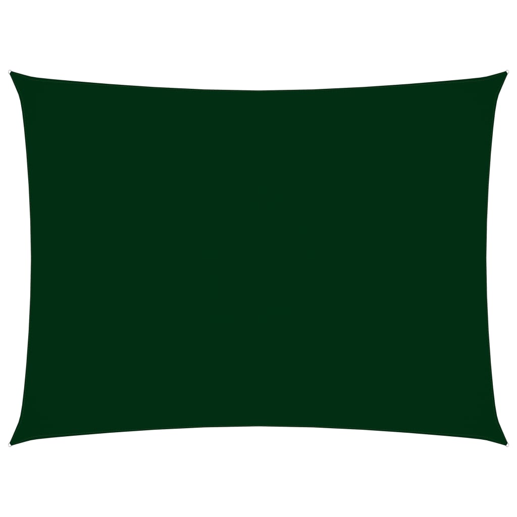 vidaXL Πανί Σκίασης Ορθογώνιο Σκούρο Πράσινο 2x4,5 μ από Ύφασμα Oxford