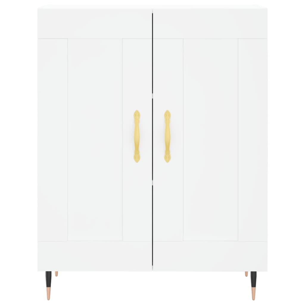 vidaXL Ντουλάπι Λευκό 69,5x34x180 εκ. από Επεξεργασμένο Ξύλο