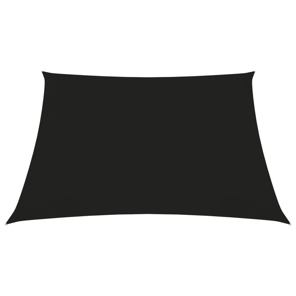 vidaXL Πανί Σκίασης Τετράγωνο Μαύρο 2,5 x 2,5 μ. από Ύφασμα Oxford