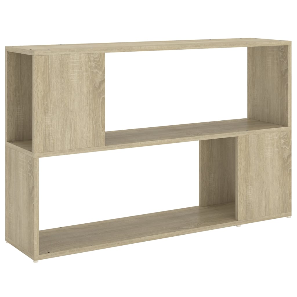 vidaXL Βιβλιοθήκη Sonoma Δρυς 100 x 24 x 63 εκ. από Επεξεργασμένο Ξύλο