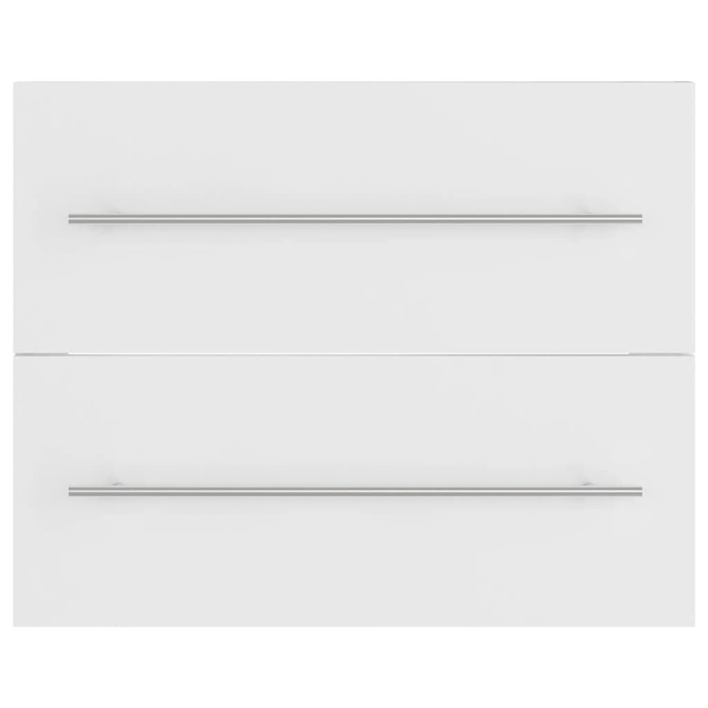 vidaXL Ντουλάπι Νιπτήρα Λευκό 60 x 38,5 x 48 εκ. από Μοριοσανίδα