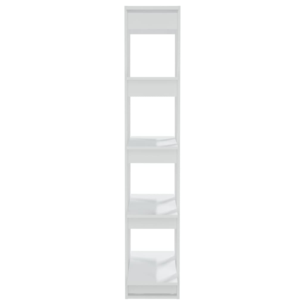 vidaXL Βιβλιοθήκη/Διαχωριστικό Χώρου Λευκό 80x30x160 εκ. Μοριοσανίδα
