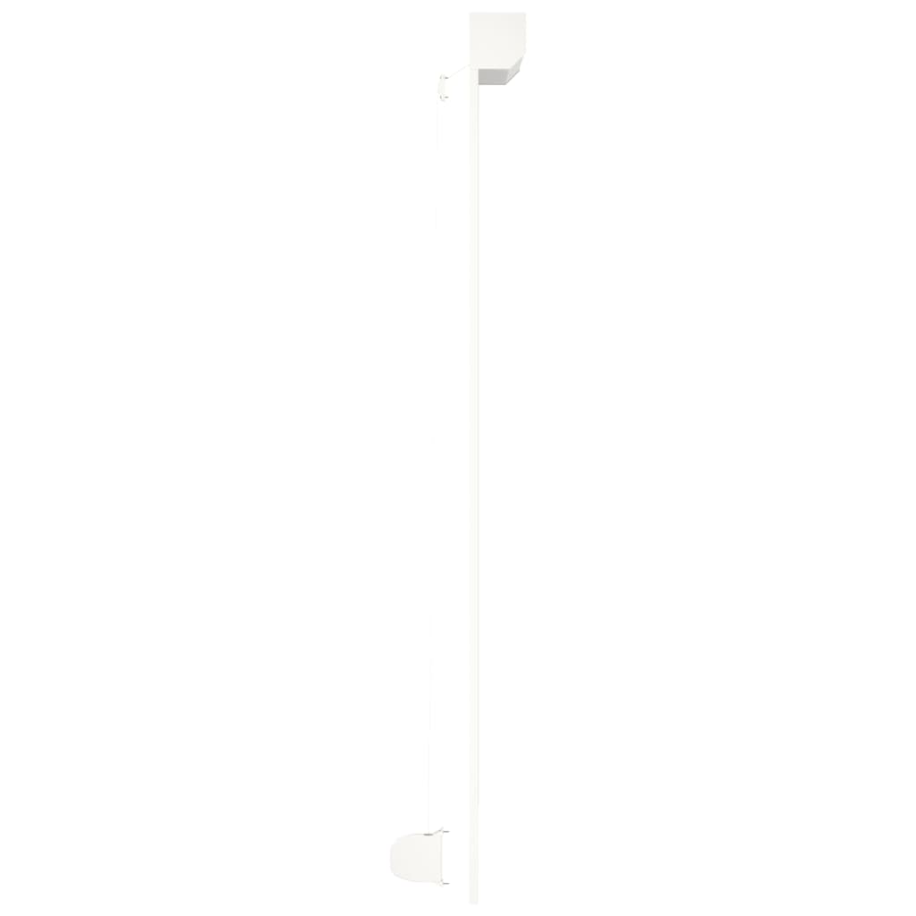 vidaXL Παντζούρι Ρολό Λευκό 110 x 220 εκ. από Αλουμίνιο