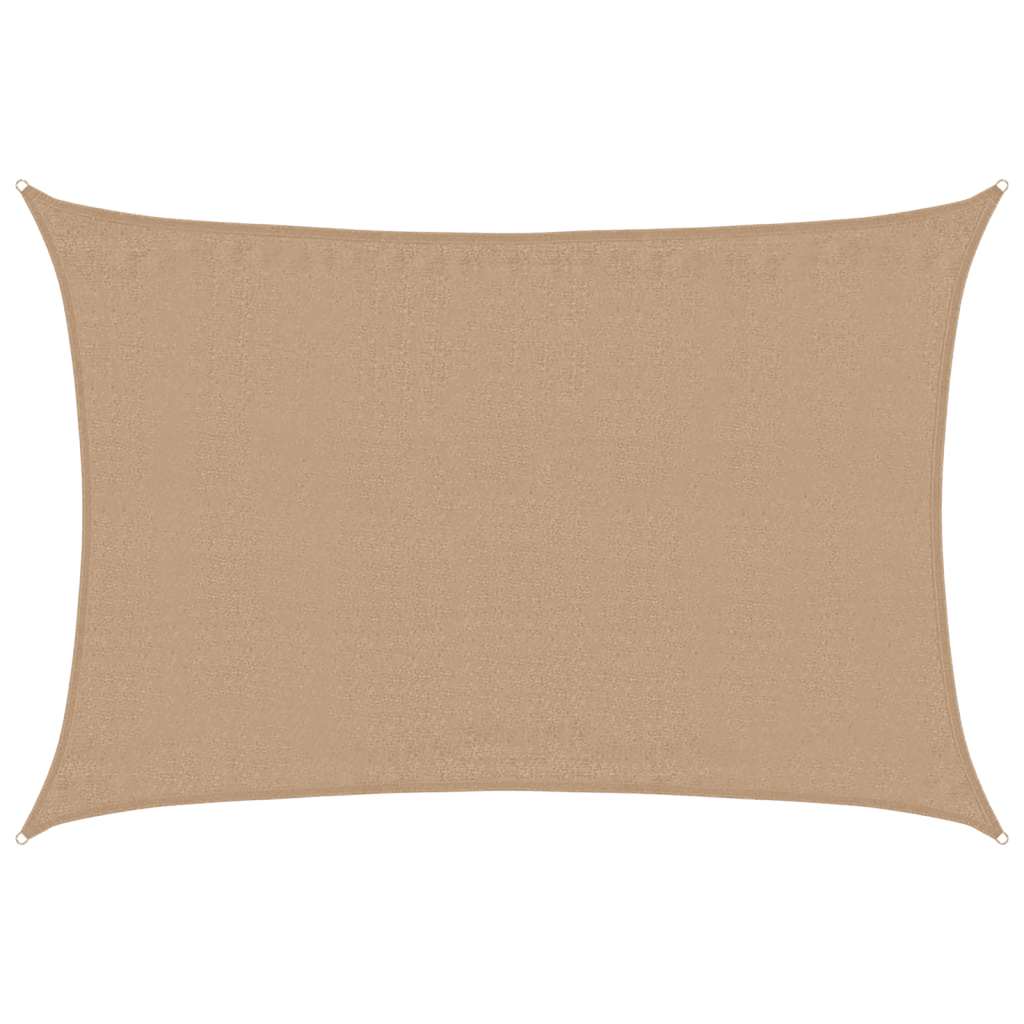 vidaXL Πανί Σκίασης Taupe 4 x 5 μ. από HDPE 160 γρ./μ²