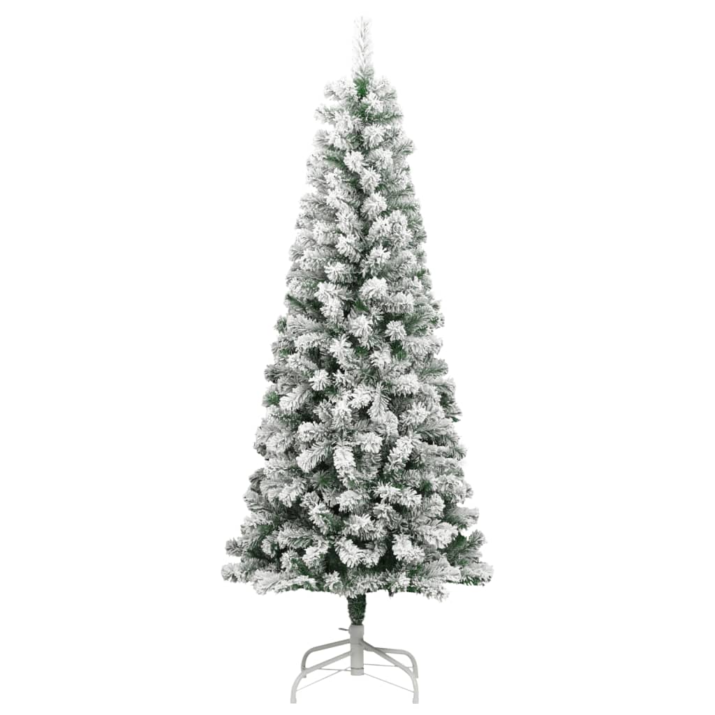 vidaXL Χριστουγεν. Δέντρο Τεχνητό Αρθρωτό με 300 LED και Χιόνι 240 εκ.