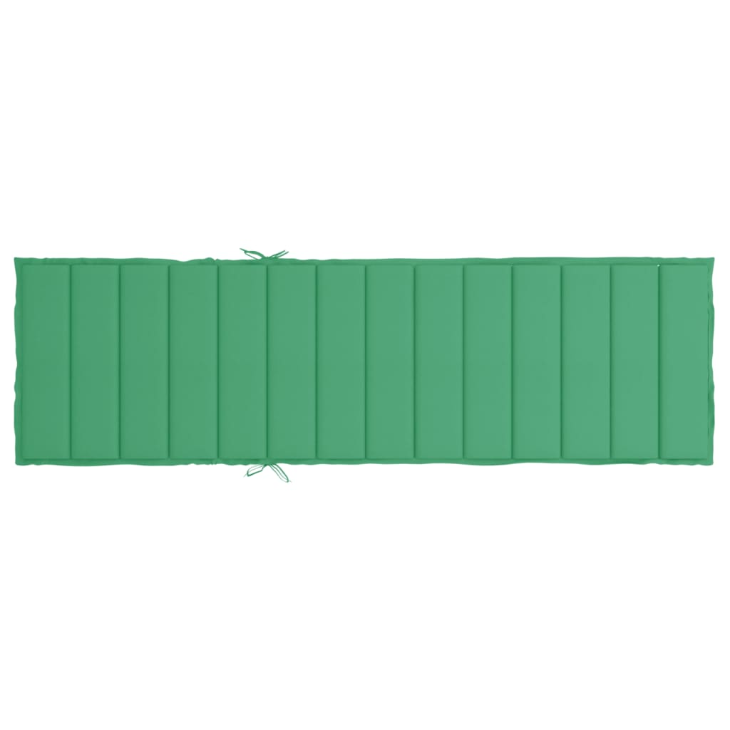 vidaXL Μαξιλάρι Ξαπλώστρας Πράσινο 200 x 70 x 3 εκ. από Ύφασμα Oxford