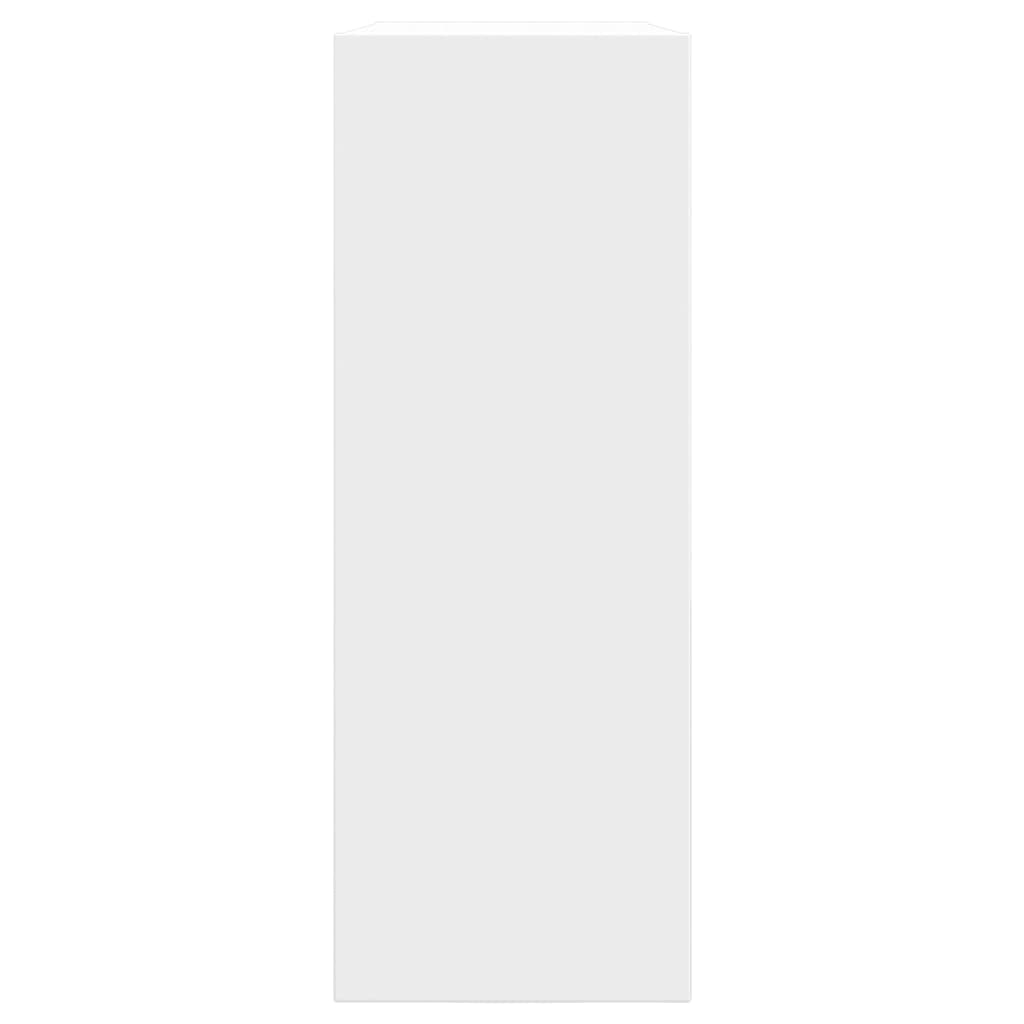 vidaXL Παπουτσοθήκη Λευκή 80x21x57 εκ. από Επεξεργασμένο Ξύλο