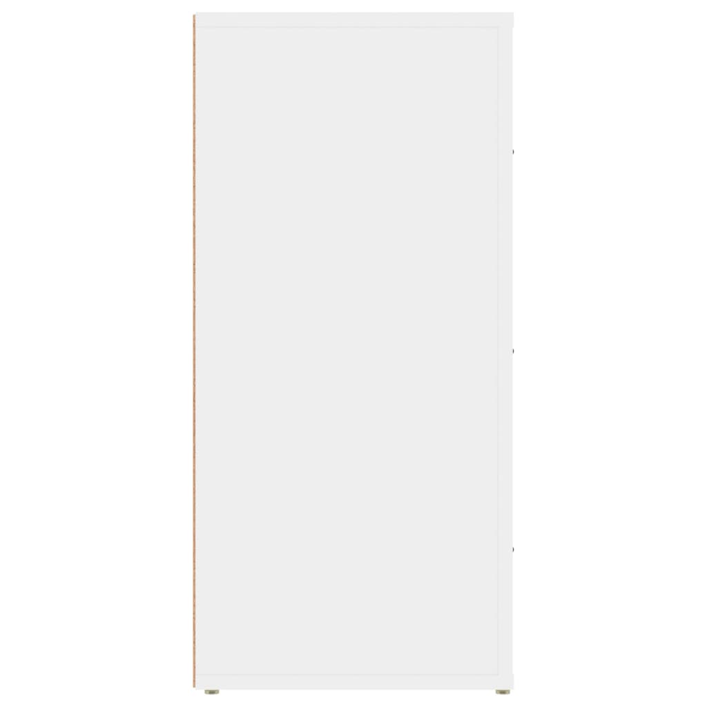 vidaXL Συρταριέρα Λευκή 40 x 33 x 70 εκ. από Επεξεργασμένο Ξύλο