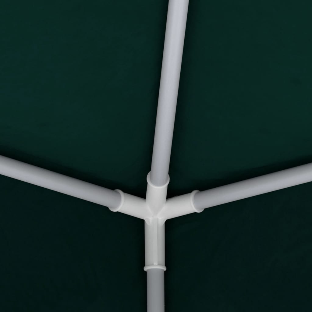 vidaXL Κιόσκι Επαγγελματικό με Τοιχώματα Πράσινο 4 x 4 μ. 90 γρ./μ²