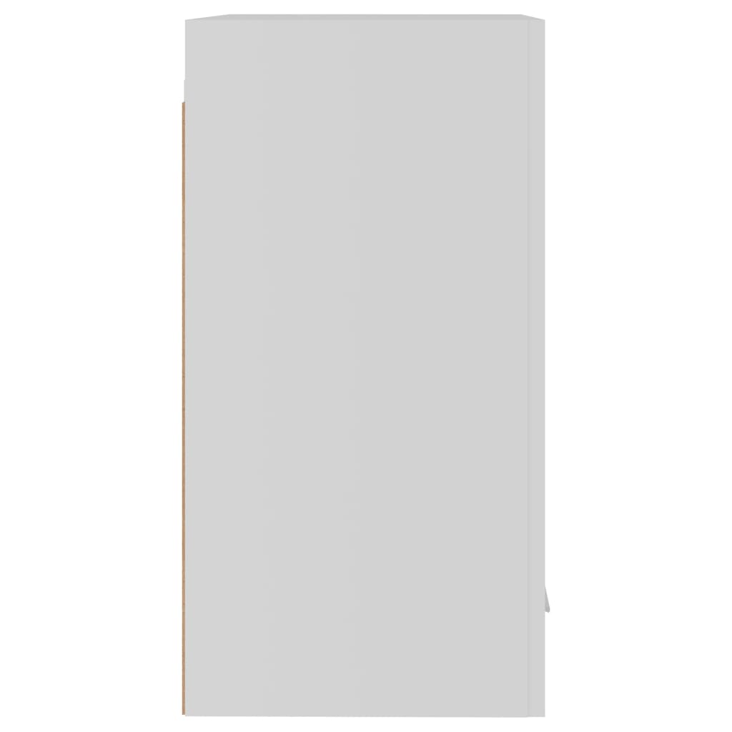 vidaXL Ντουλάπι Κρεμαστό Λευκό 39,5x31x60 εκ. Μοριοσανίδα