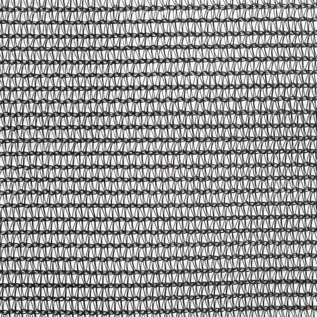 vidaXL Δίχτυ Συγκράτησης Φορτίου Μαύρο 3,5 x 7 μ. από HDPE